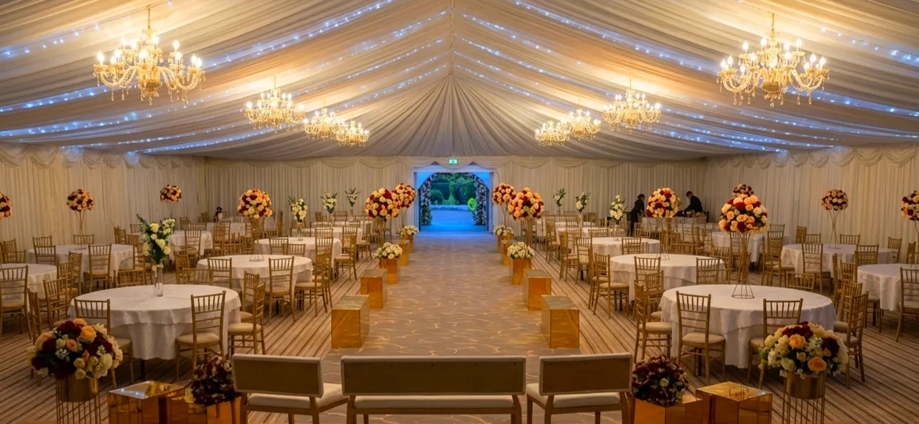 Wedding Hall Setup